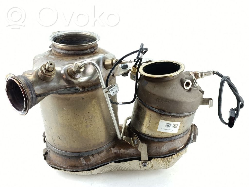Audi A3 8Y Catalyst/FAP/DPF particulate filter 