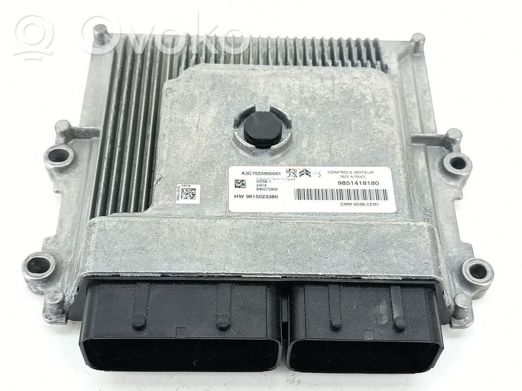 Peugeot 408 II Engine control unit/module 