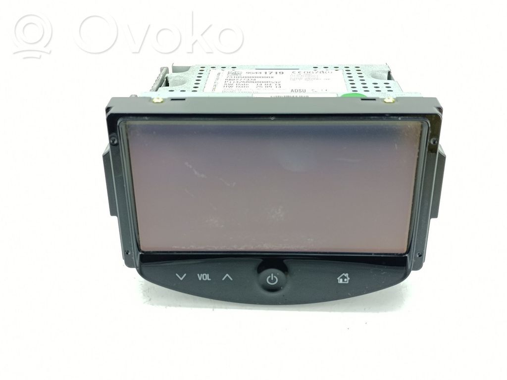 Opel Corsa E Head up display screen 