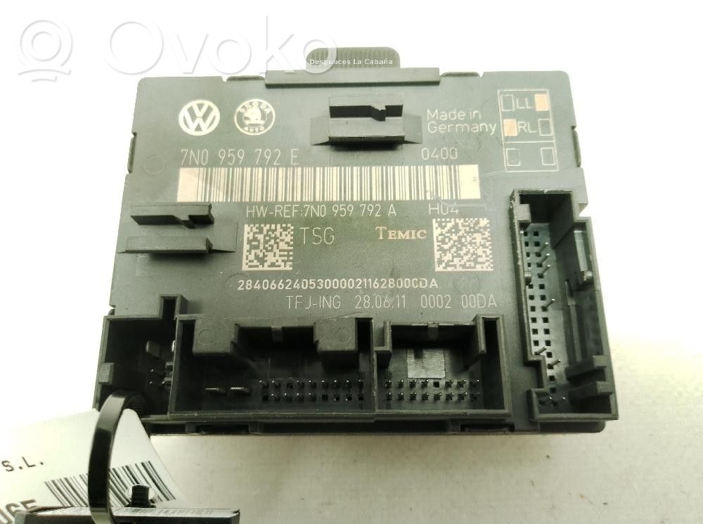 Skoda Yeti (5L) Oven ohjainlaite/moduuli 