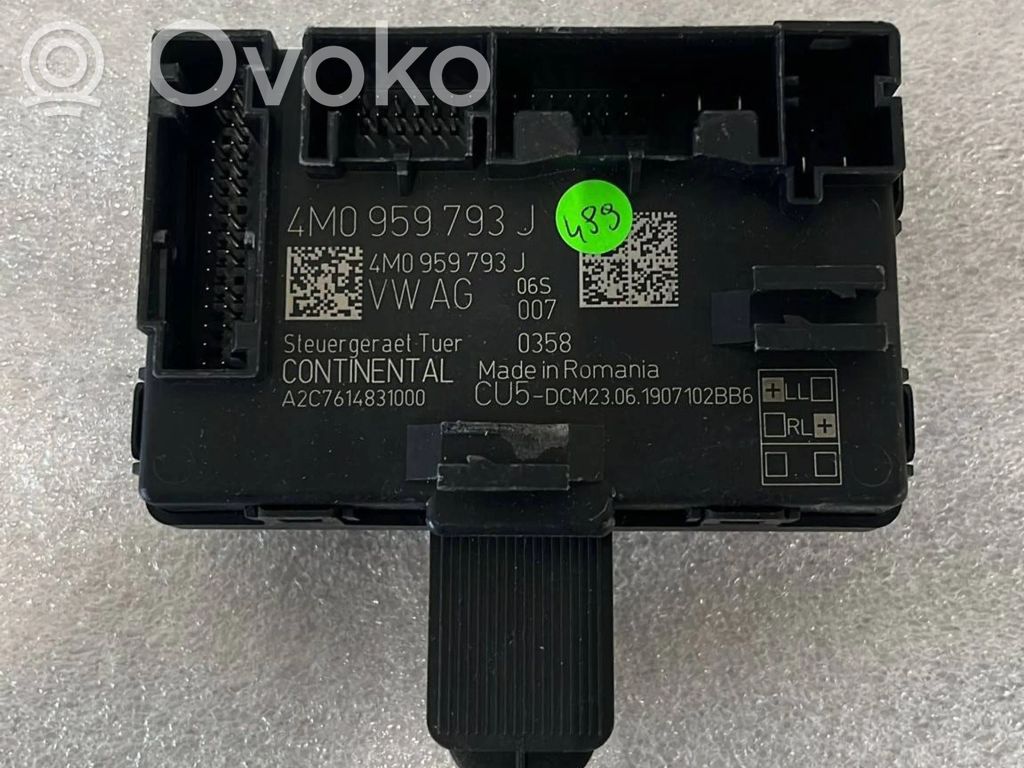 Door control unit/module   4M0959793J