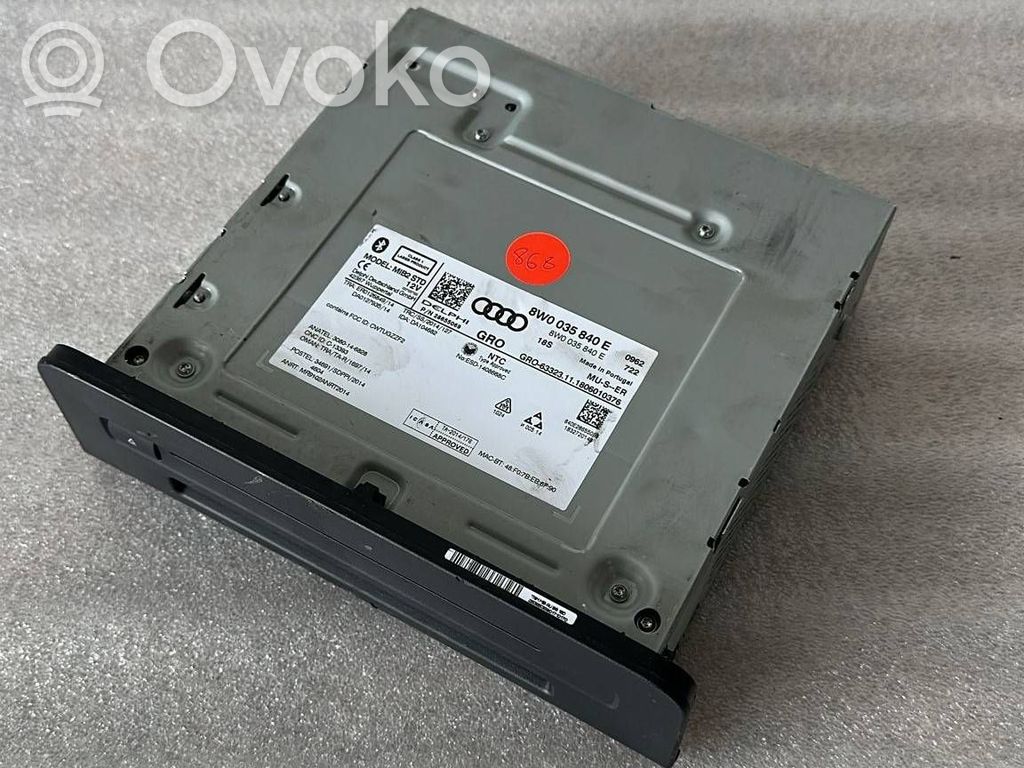 Audi A4 S4 B9 8W Other control units/modules 