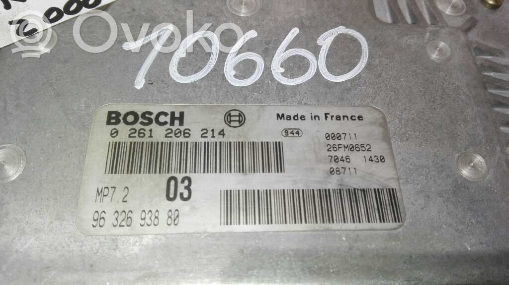 Engine control unit/module   9632693880,10660