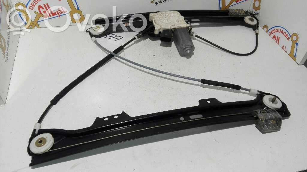 BMW 5 E60 E61 Front door window regulator with motor 