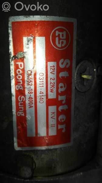 Starter motor   0K55218400A,R2305952835643,R230595283