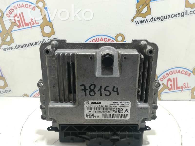 Unidad de control/módulo del motor   0281015847,78154