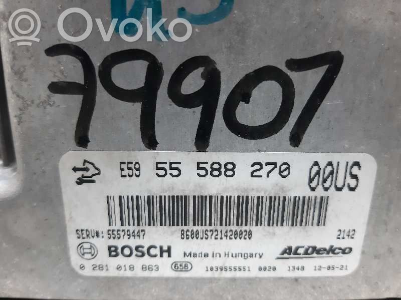 Opel Corsa D Variklio valdymo blokas 