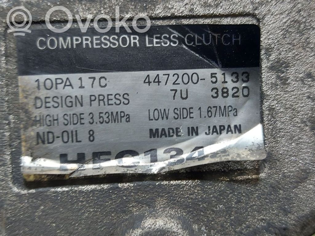 Chrysler Voyager Kompresor / Sprężarka klimatyzacji A/C 