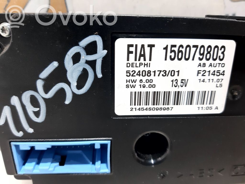 Panel klimatyzacji   156079803,110587