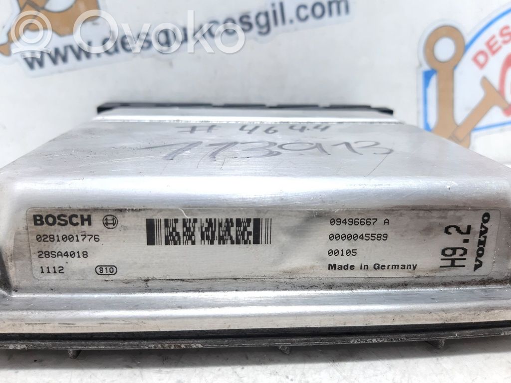 Volvo S80 Engine control unit/module 