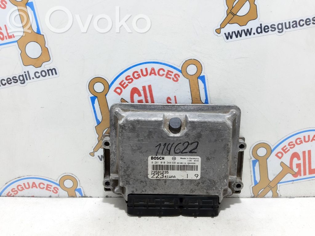 Fiat Doblo Unitate/modul de control motor 
