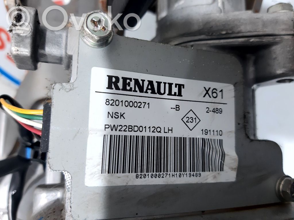 Renault Kangoo II Ось рулевого колеса 