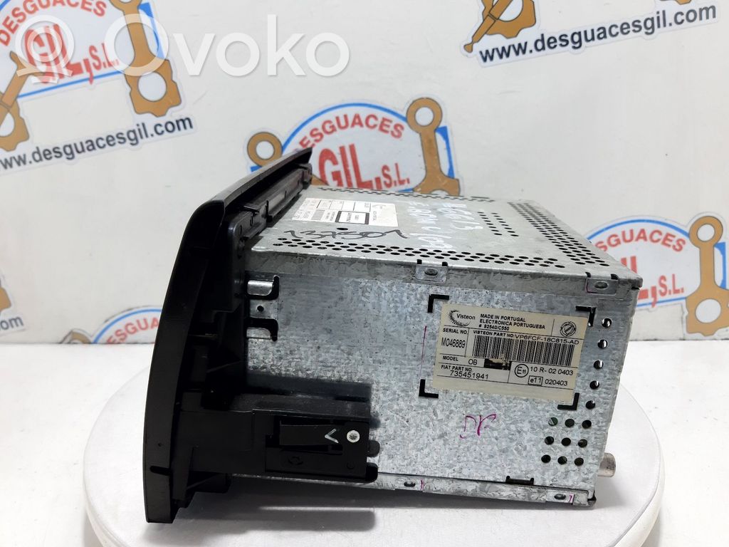 Fiat Bravo Panel / Radioodtwarzacz CD/DVD/GPS 