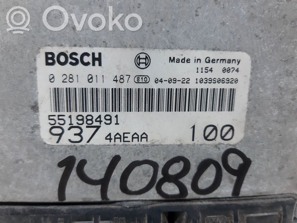 Engine control unit/module   55198491,140809