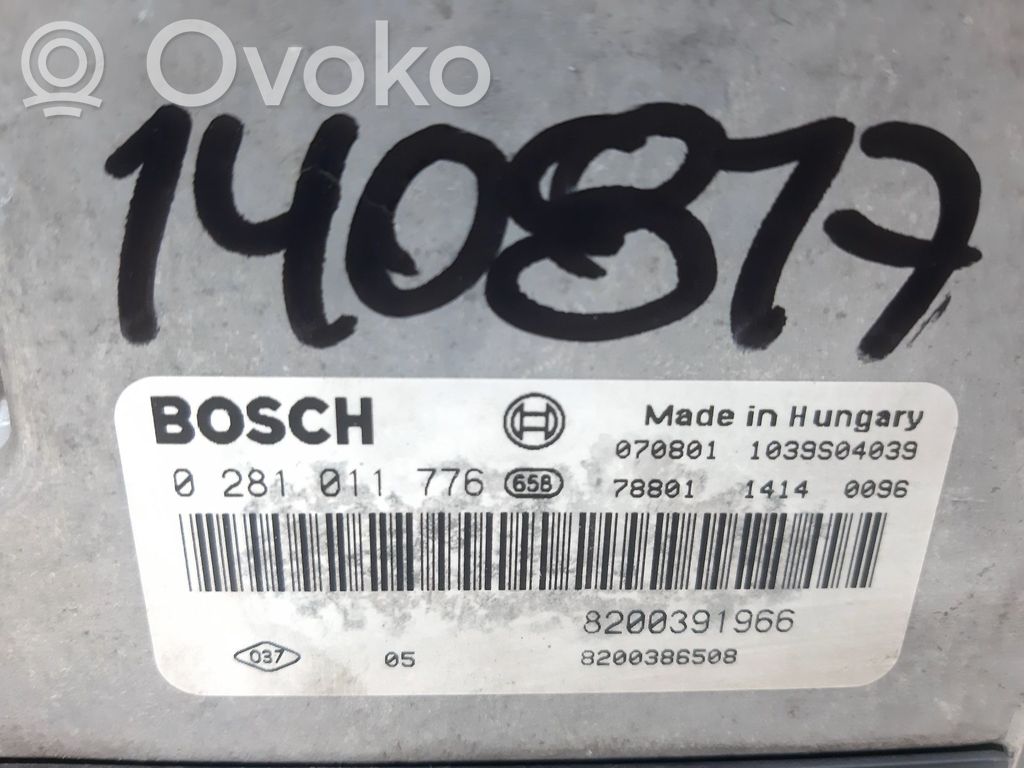 Renault Scenic II -  Grand scenic II Sterownik / Moduł ECU 