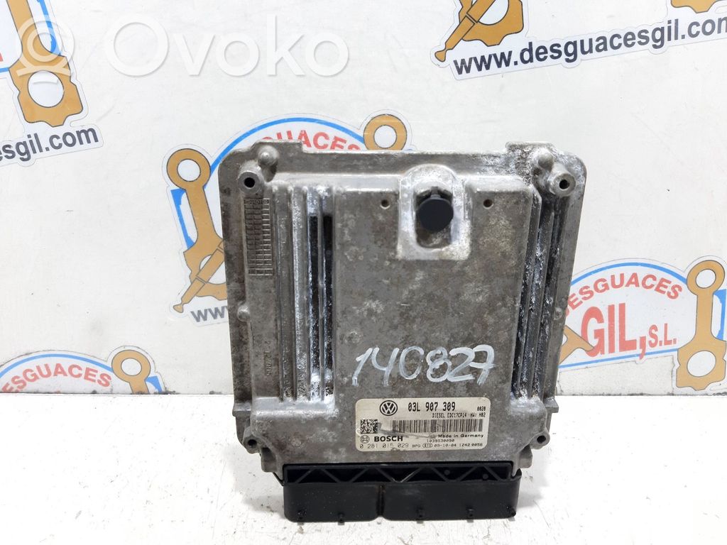 Engine control unit/module   03L907309,140827