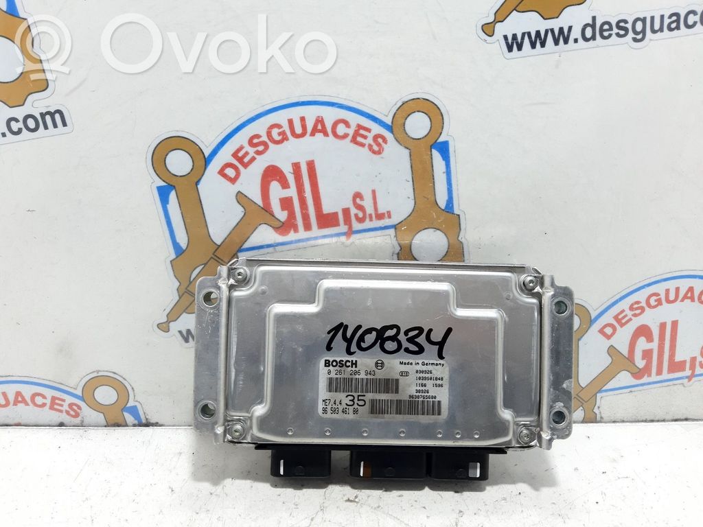 Peugeot 307 Sterownik / Moduł ECU 