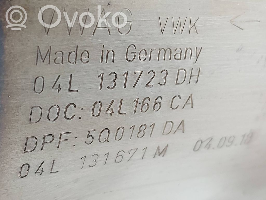 Seat Leon (5F) Filtr cząstek stałych Katalizator / FAP / DPF 