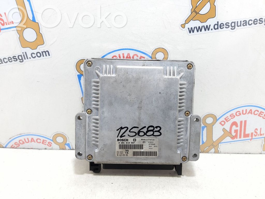 Engine control unit/module   9642301480,125683