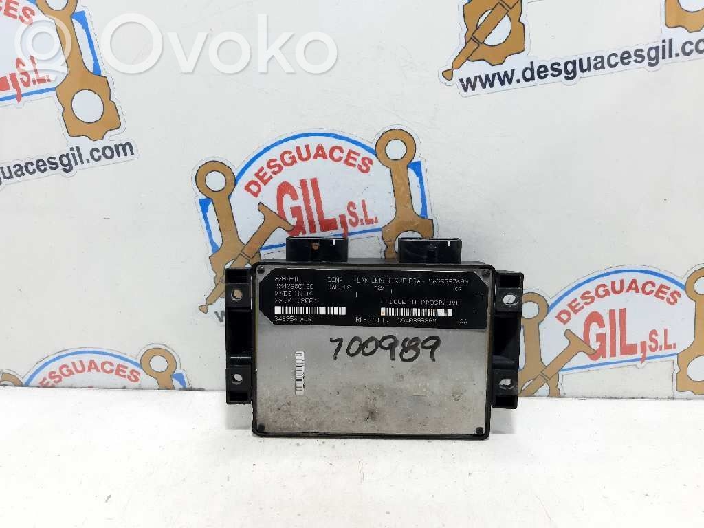Engine control unit/module   9640899880,100989