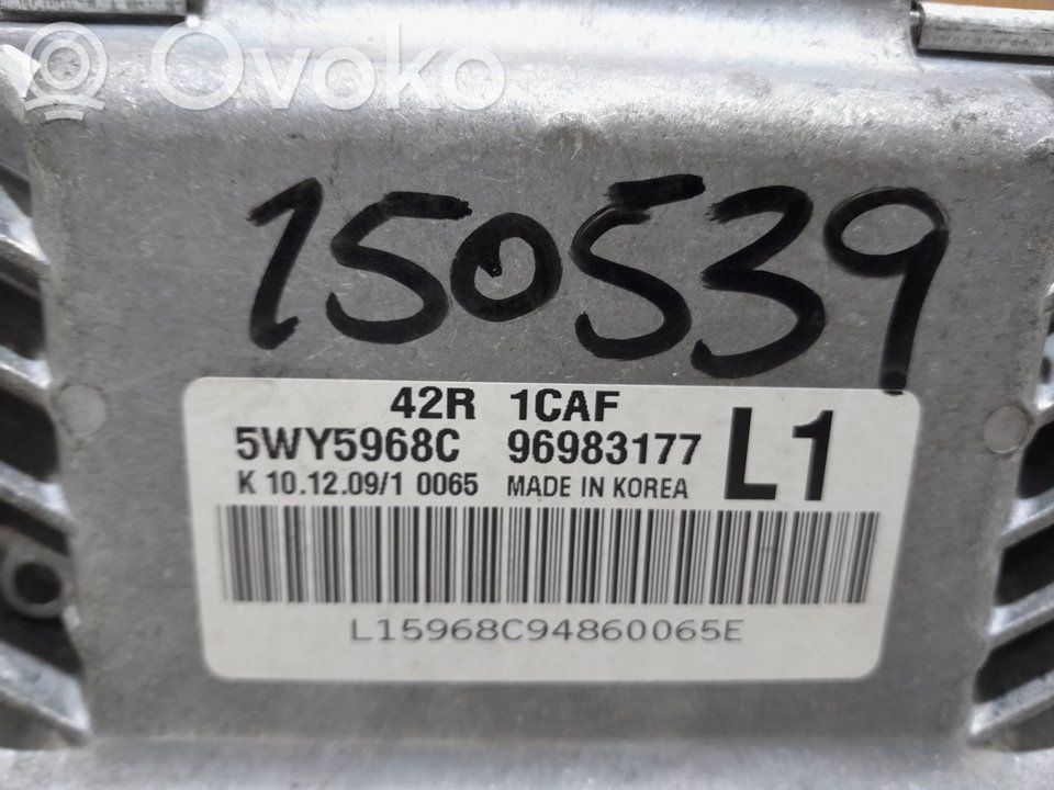 Chevrolet Aveo Engine control unit/module 