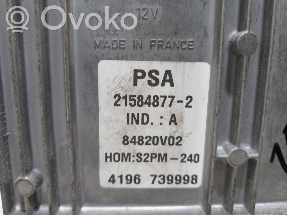 Citroen C5 Unitate/modul de control motor 
