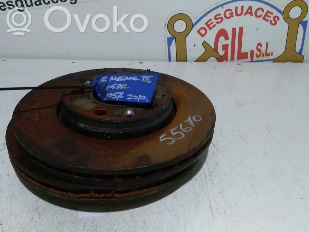 Priekinis stabdžių diskas   55670