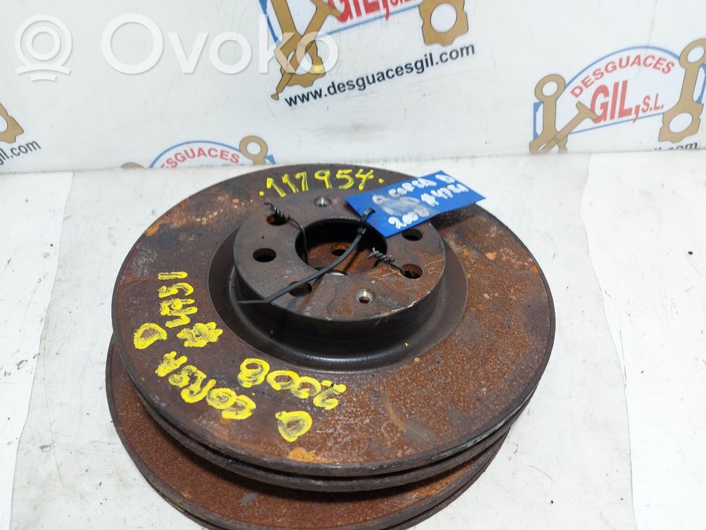 Opel Corsa D Front brake disc 