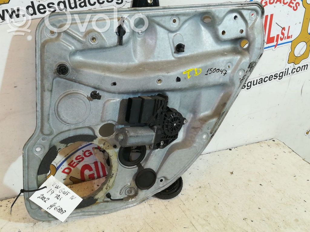 Volkswagen Golf IV Ręczny podnośnik szyby drzwi tylnych 