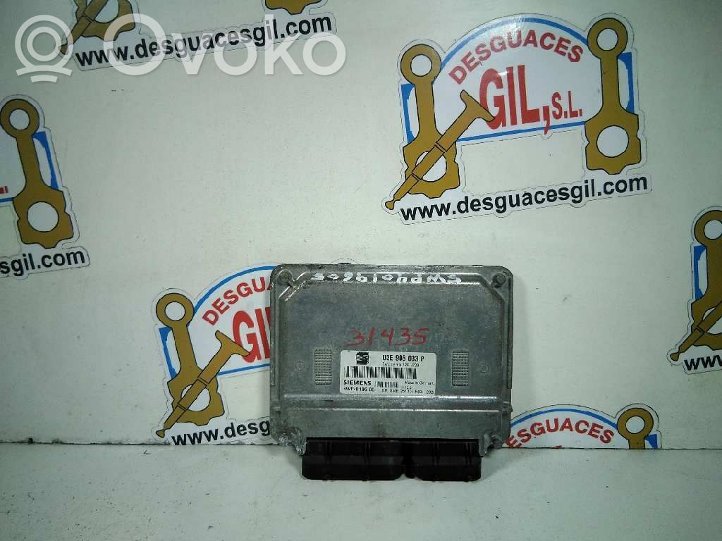 Engine control unit/module   03E906033P,31435