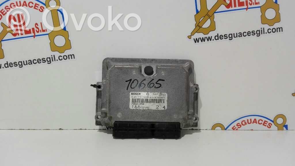 Engine control unit/module   73501858,10665
