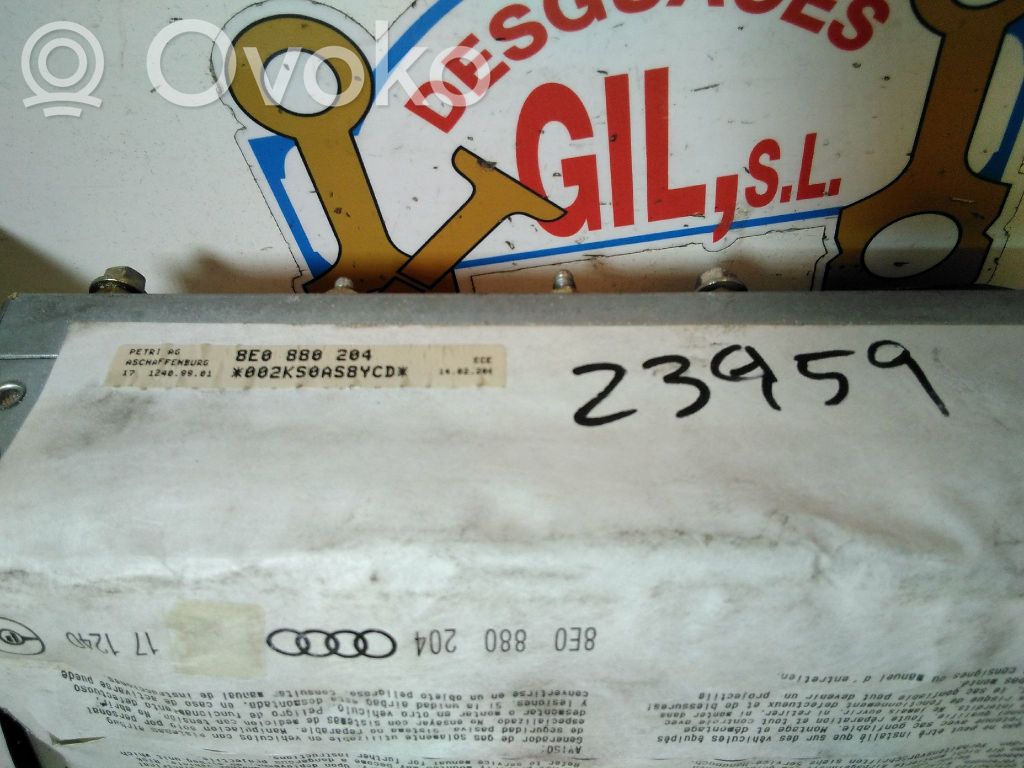 Audi A4 S4 B6 8E 8H Airbag pasager 