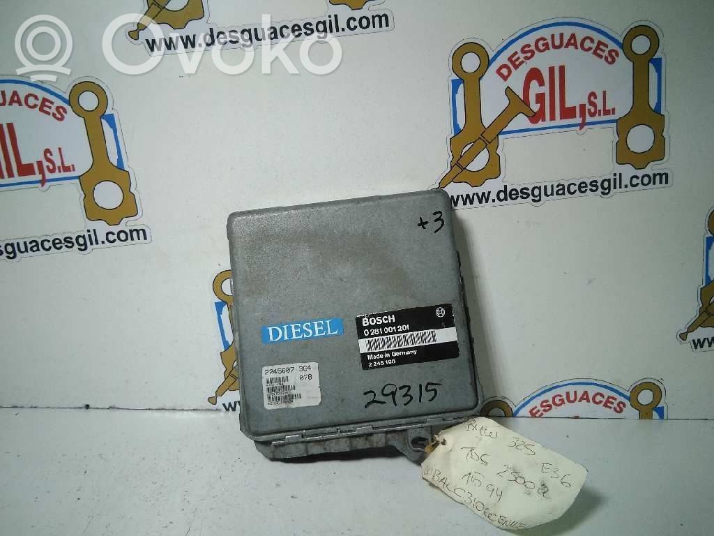BMW 3 E36 Sterownik / Moduł ECU 