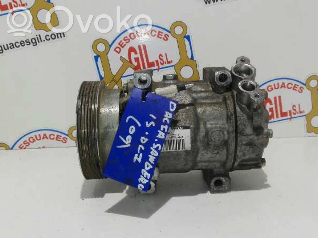 Dacia Sandero Compresor (bomba) del aire acondicionado (A/C)) 