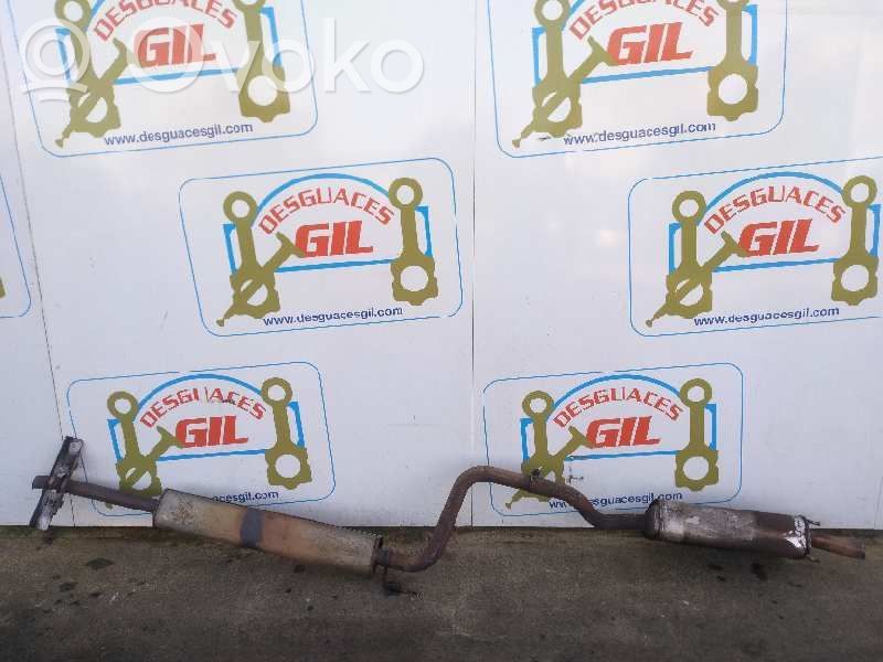 Opel Meriva B Marmitta/silenziatore posteriore tubo di scappamento 