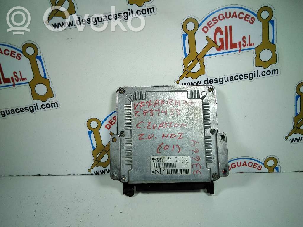 Engine control unit/module   9636254580,33664