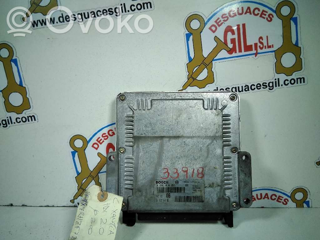 Engine control unit/module   9636254880,33918