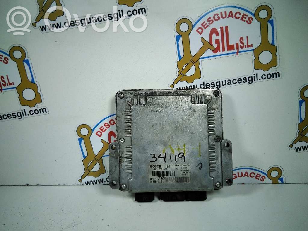 Peugeot 206 Sterownik / Moduł ECU 