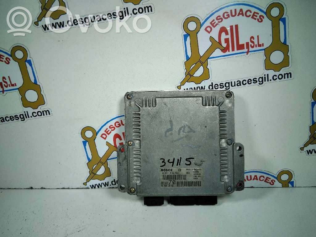 Peugeot 206 Sterownik / Moduł ECU 