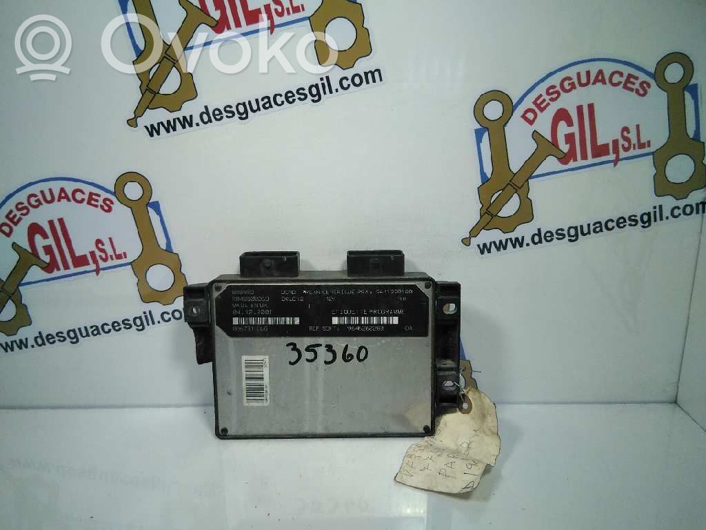 Engine control unit/module   9641390180,35360