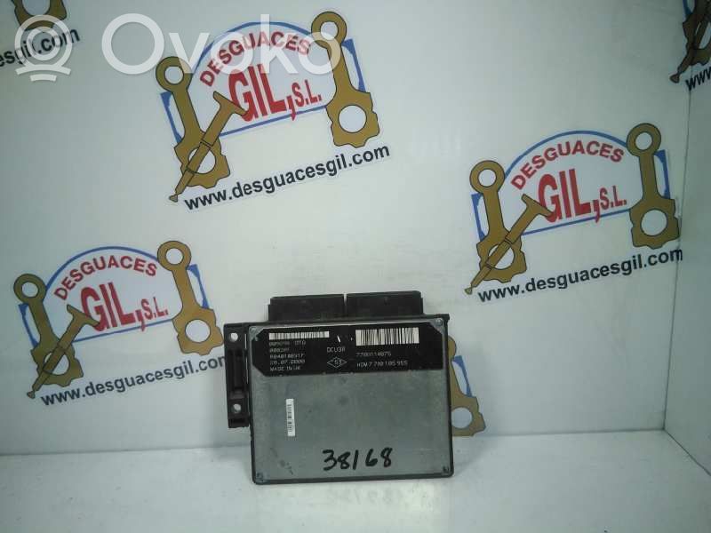 Unidad de control/módulo del motor   7700114875,38168