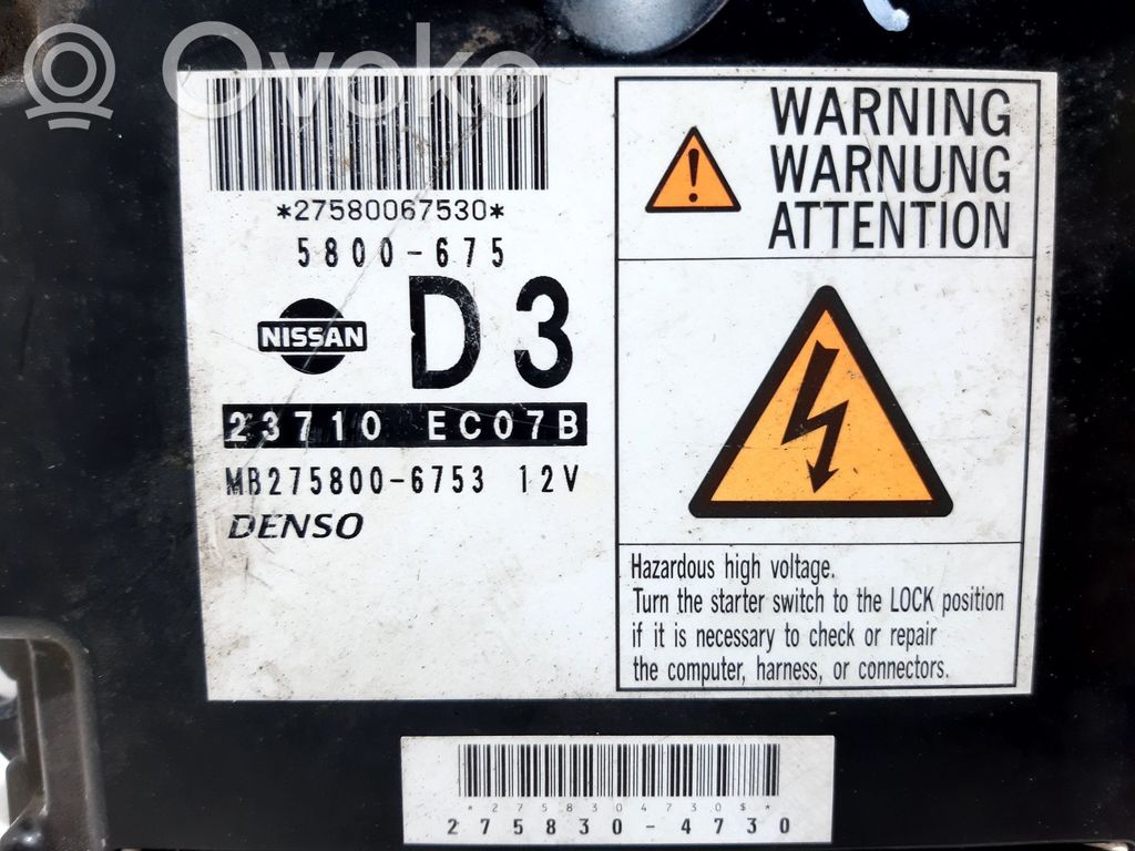 Engine control unit/module   23710EC07B,141330