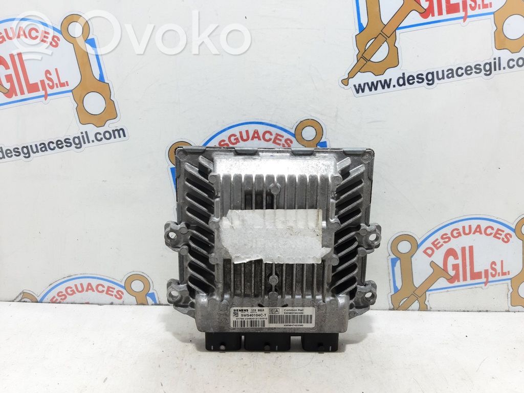 Engine control unit/module   HW9647423380,110501