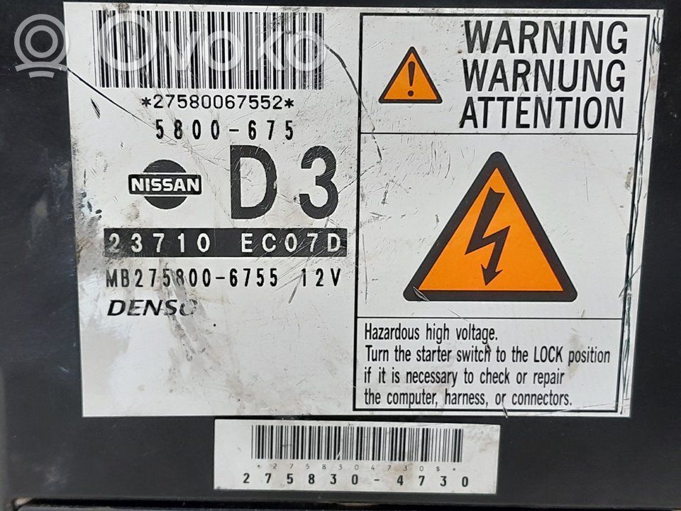 Nissan NP300 Sterownik / Moduł ECU 