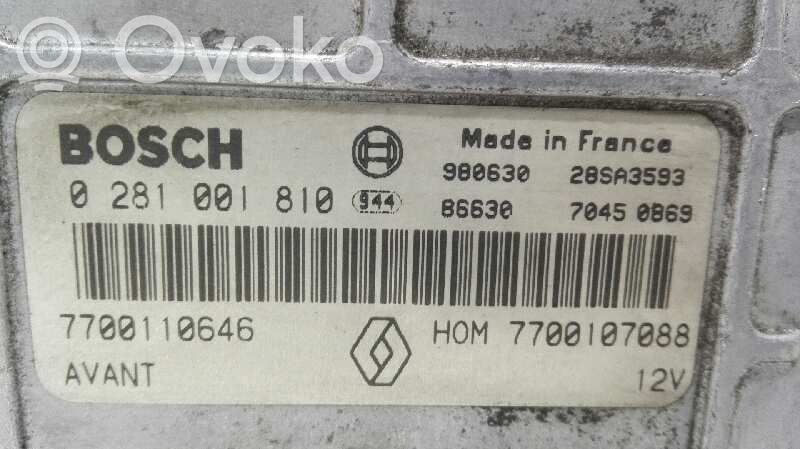 Engine control unit/module   7700110646,22188