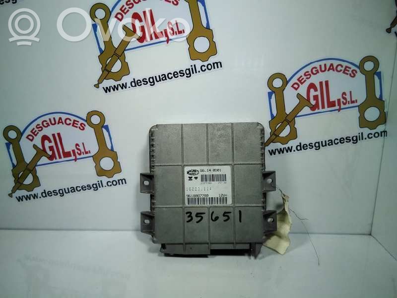 Engine control unit/module   9618087780,35651