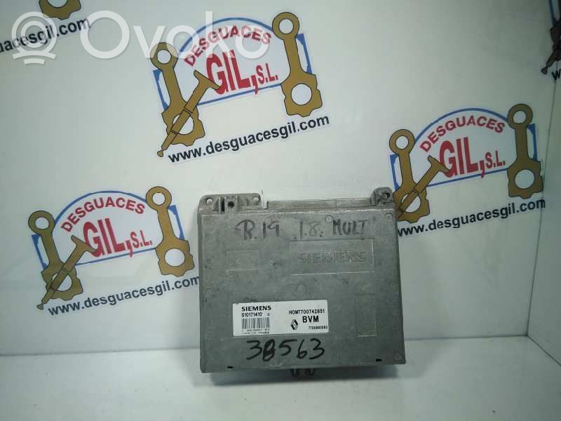 Engine control unit/module   7700863563,38563