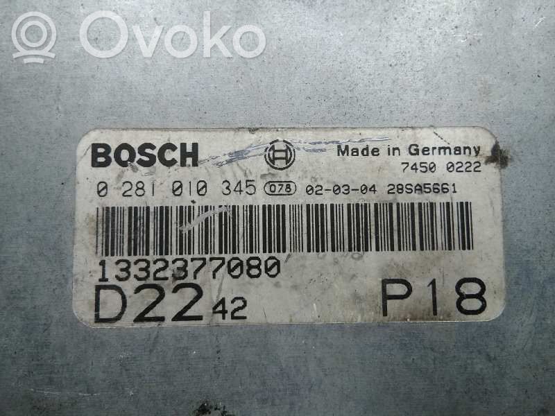 Citroen Jumper Engine control unit/module 