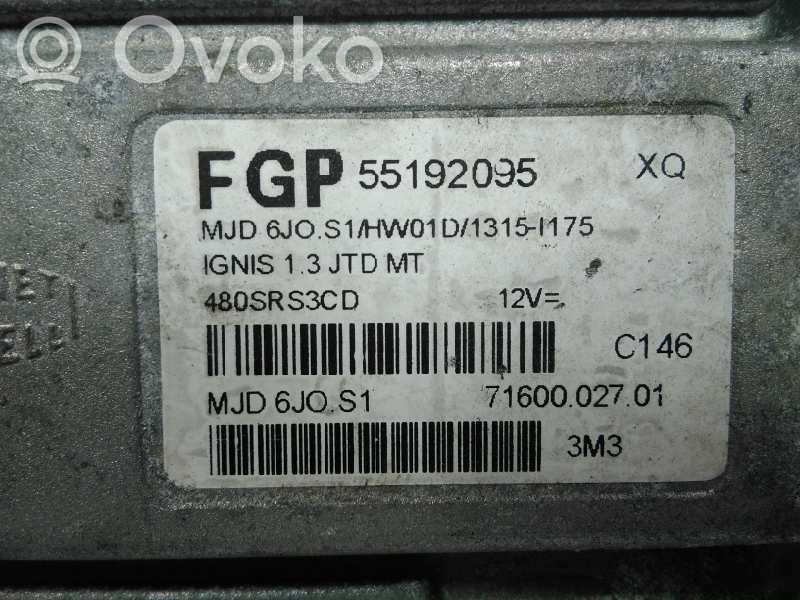 Suzuki Ignis Engine control unit/module 