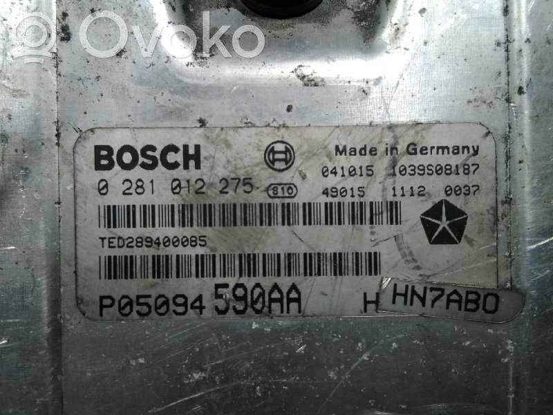 Engine control unit/module   P05094590AA,44772